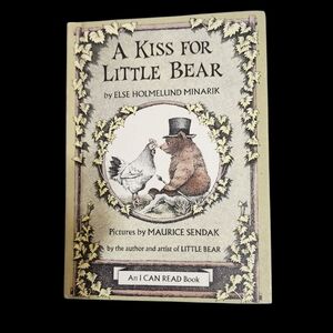 Vintage 1957 A Kiss For Little Bear Book. First Edition,Rare
